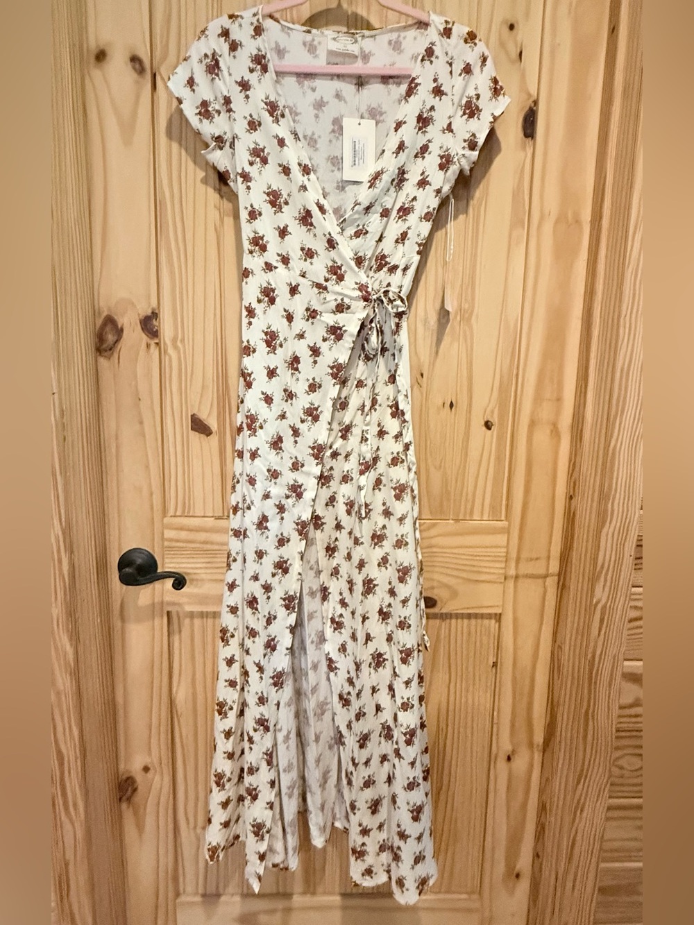 Joyfolie Colby Dress maxi Wrap Dress NWT XS